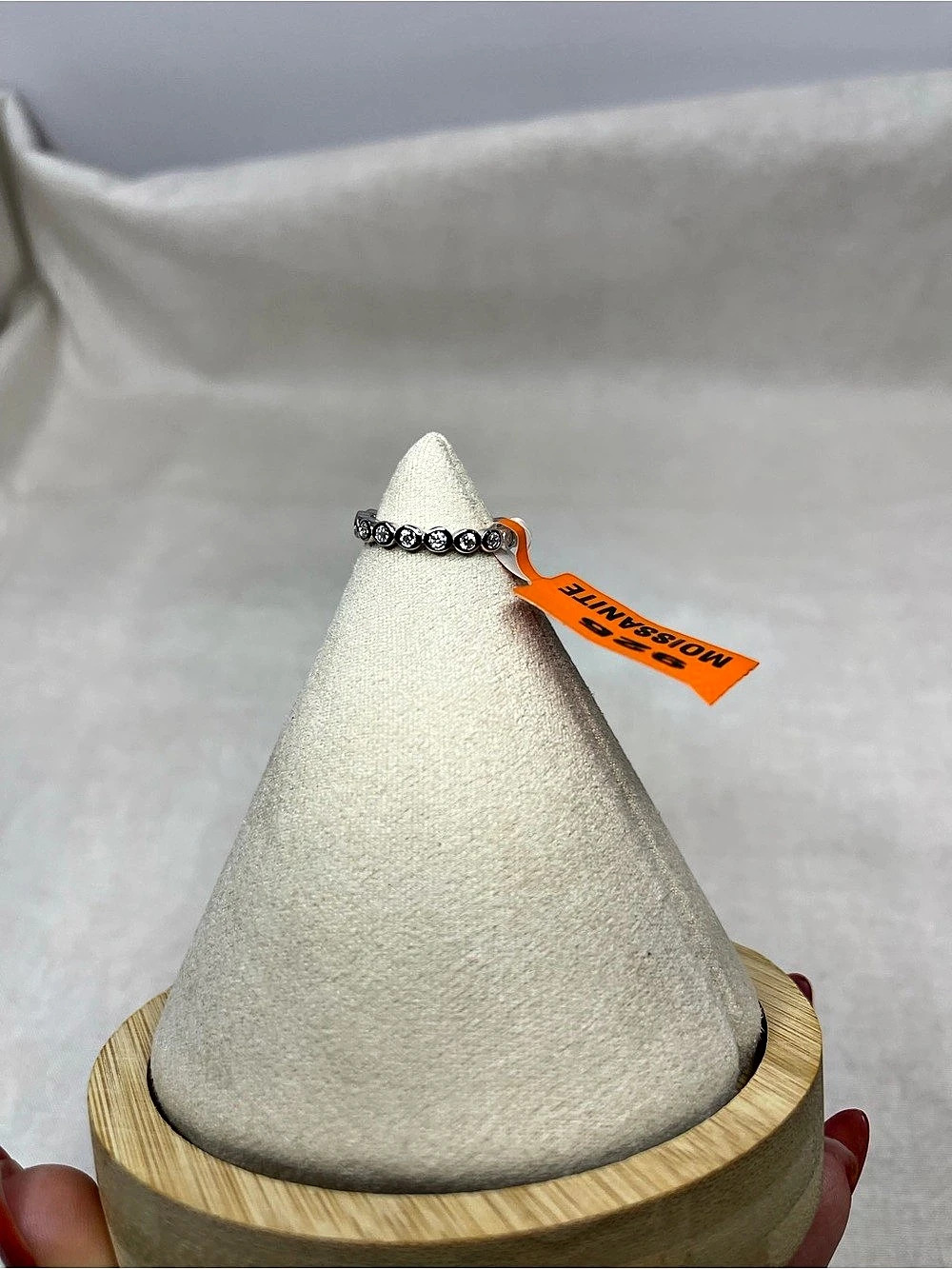 Solid 925 Bezel Ring -Size 7 NWT